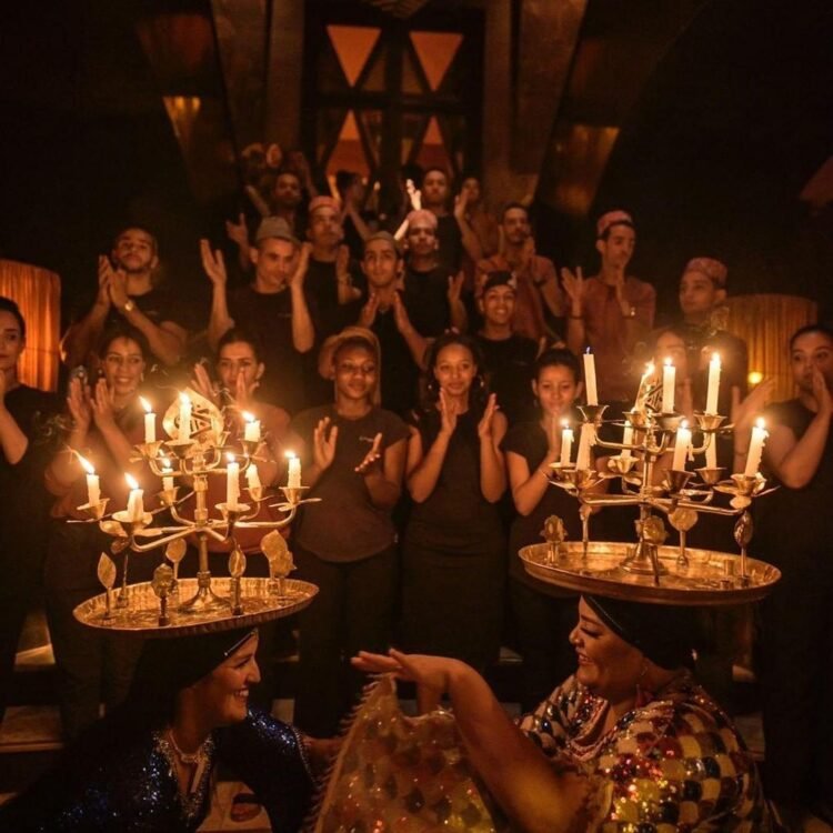 Un restaurant romantique à Marrakech : Comptoir Darna